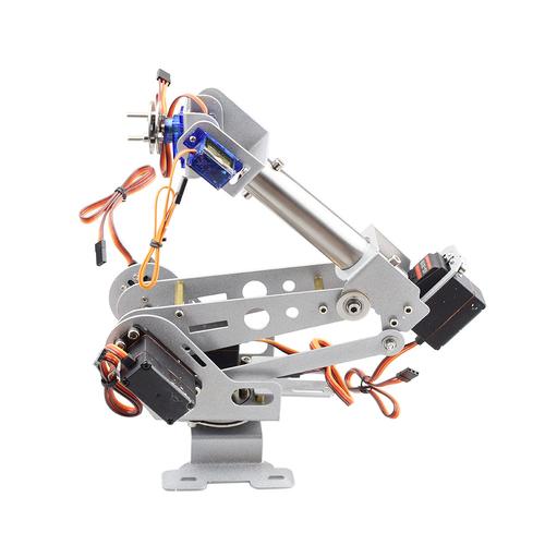 6自由度机械臂 六轴机械手臂 创客教育机器人 arduino编程开发